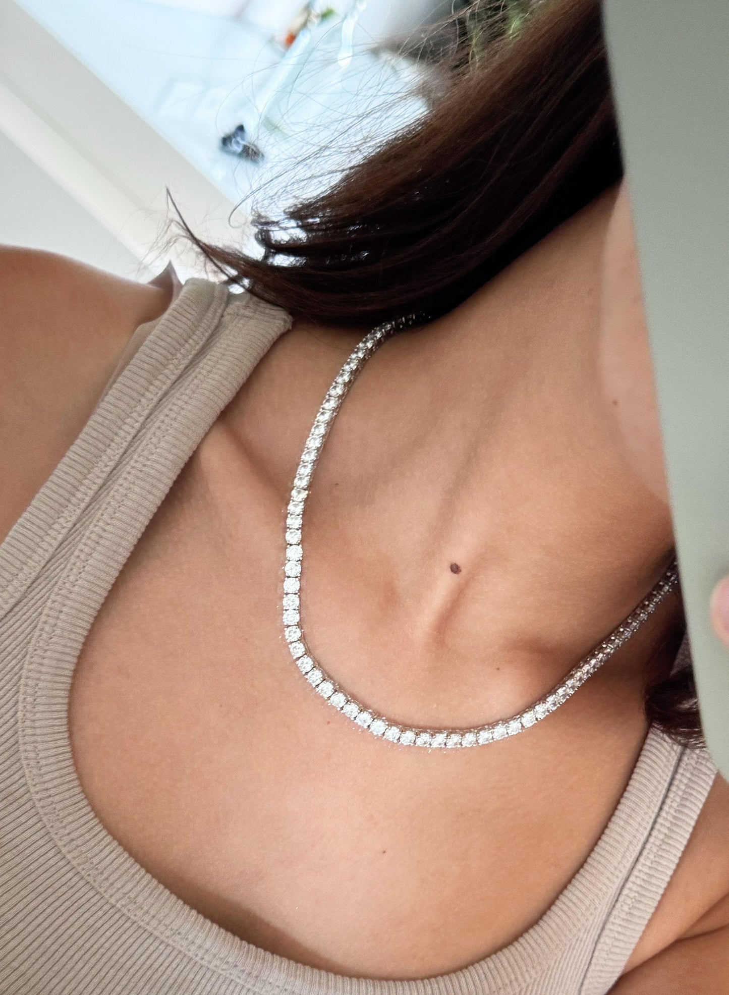 4.5mm Tennis Necklace