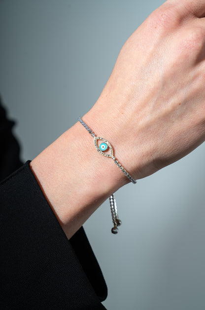 Adjustable Iris Bracelet